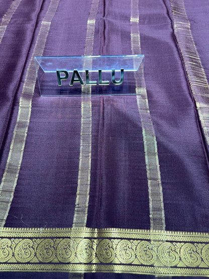 Pure Mysore Silk Saree ( 60 Grams )