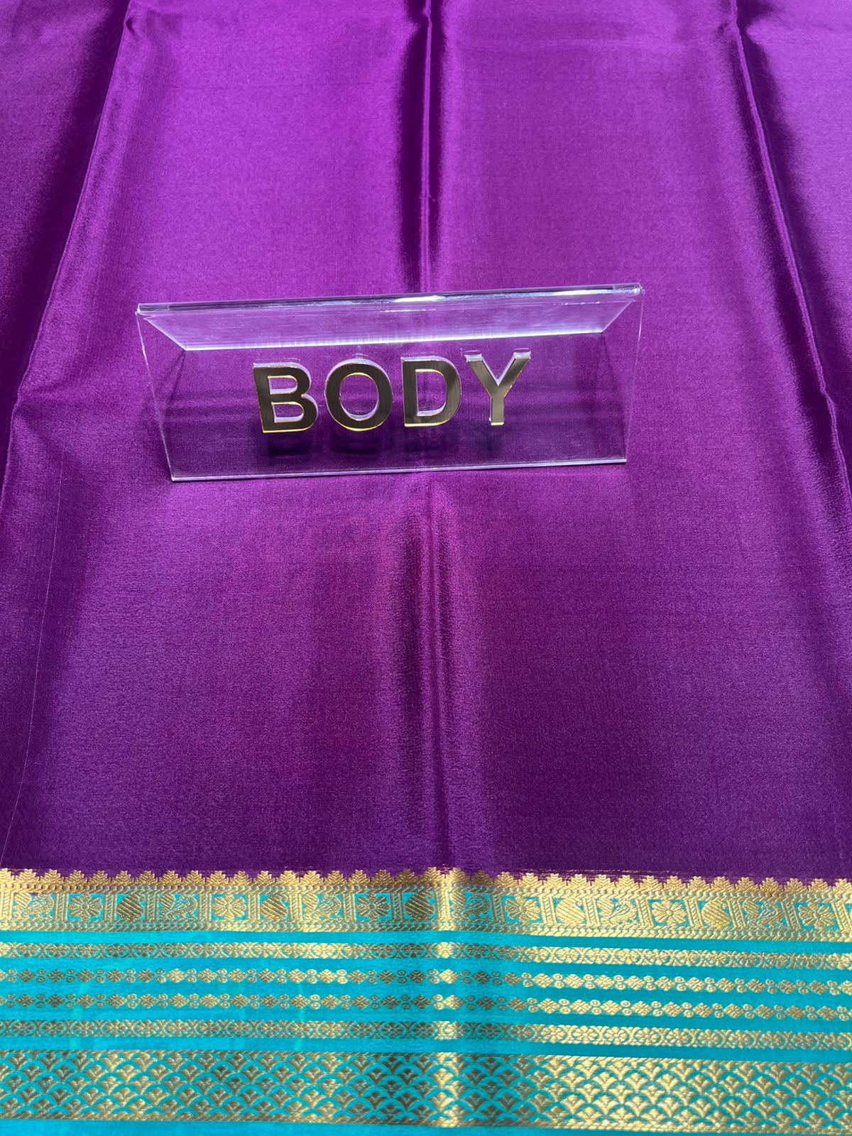 Pure Mysore Silk Saree ( 60 Grams )