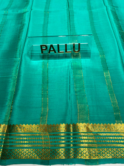 Pure Mysore Silk Saree ( 60 Grams )