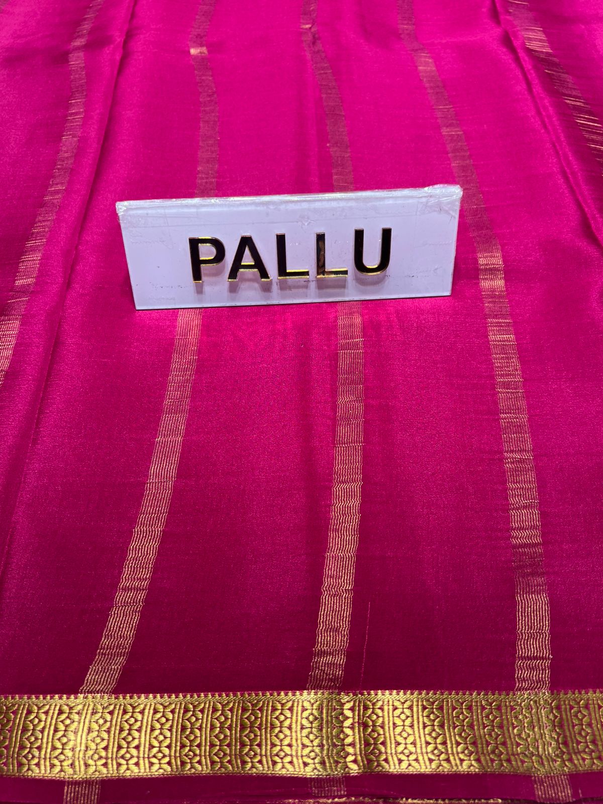Pure Mysore Silk Saree ( 60 Grams )