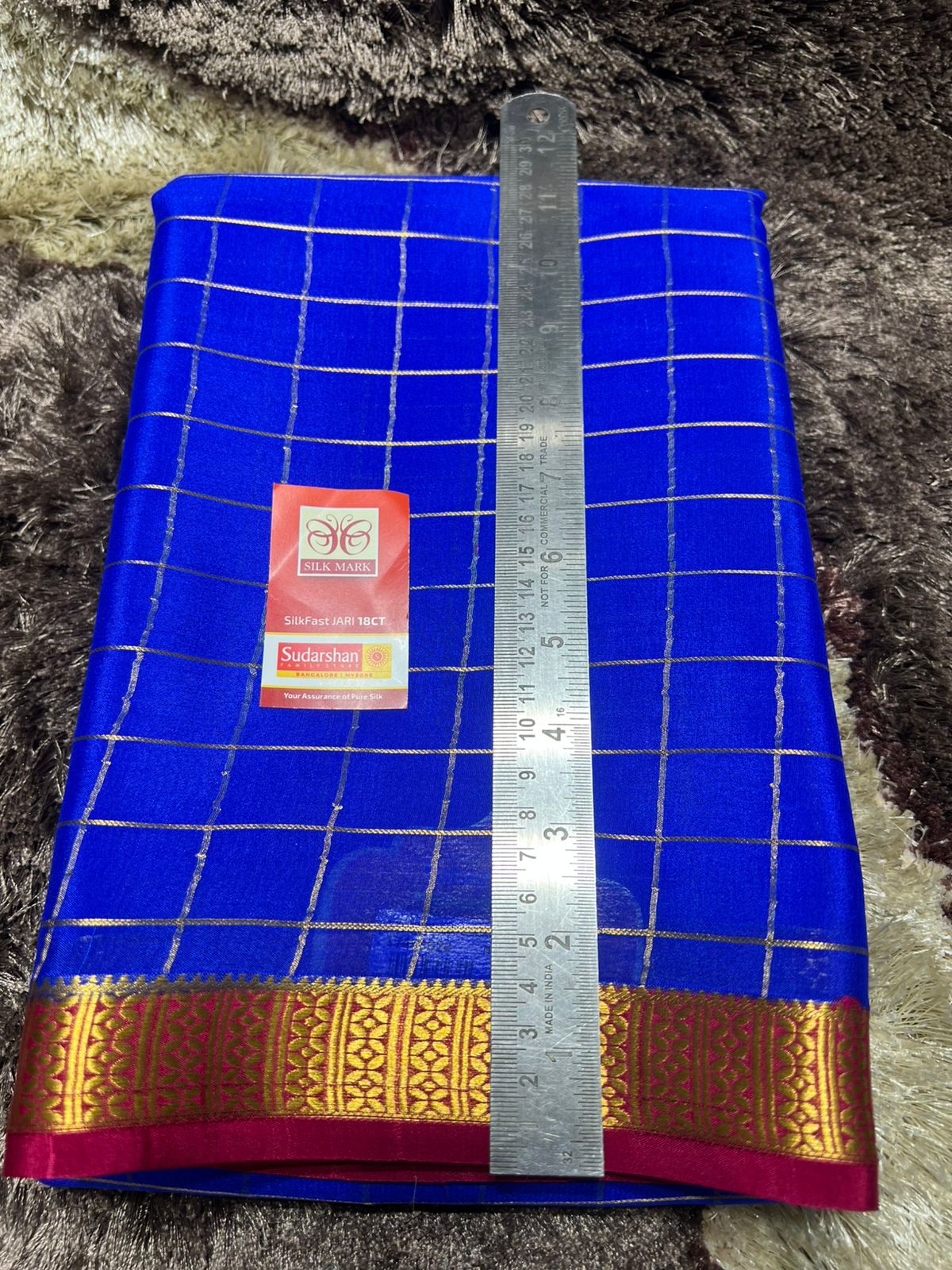 Pure Mysore Silk Saree ( 60 Grams )