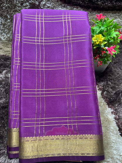 Pure Mysore Silk Saree ( 60 Grams )
