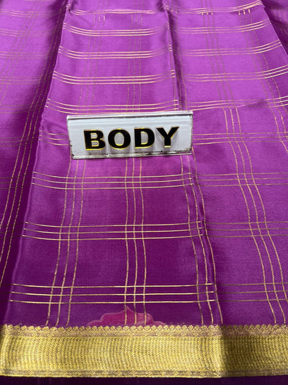 Pure Mysore Silk Saree ( 60 Grams )