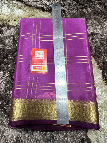 Pure Mysore Silk Saree ( 60 Grams )