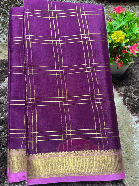 Pure Mysore Silk Saree ( 60 Grams )