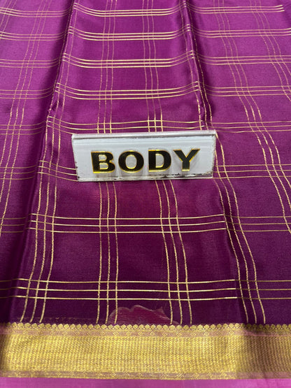 Pure Mysore Silk Saree ( 60 Grams )