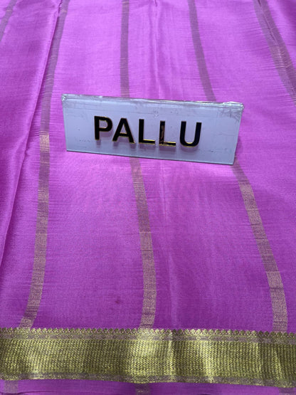 Pure Mysore Silk Saree ( 60 Grams )