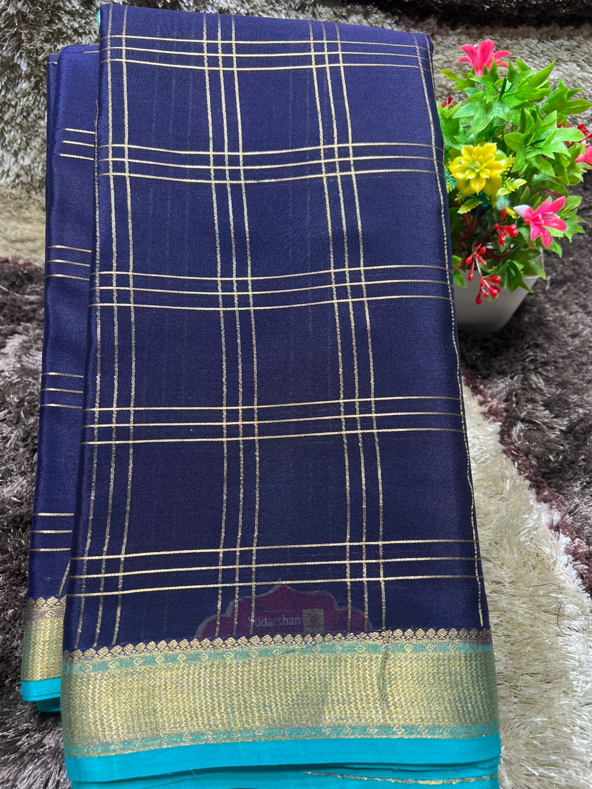 Pure Mysore Silk Saree ( 60 Grams )