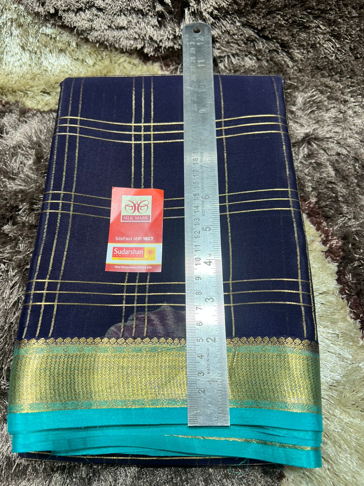 Pure Mysore Silk Saree ( 60 Grams )