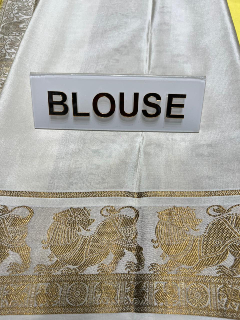 Pure Mysore Silk Saree.