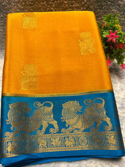 Pure Mysore Silk Saree.