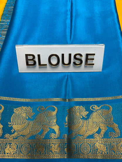 Pure Mysore Silk Saree.