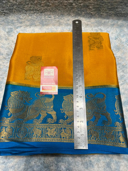 Pure Mysore Silk Saree.