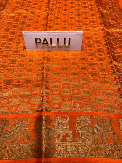 Pure Mysore Silk Saree.