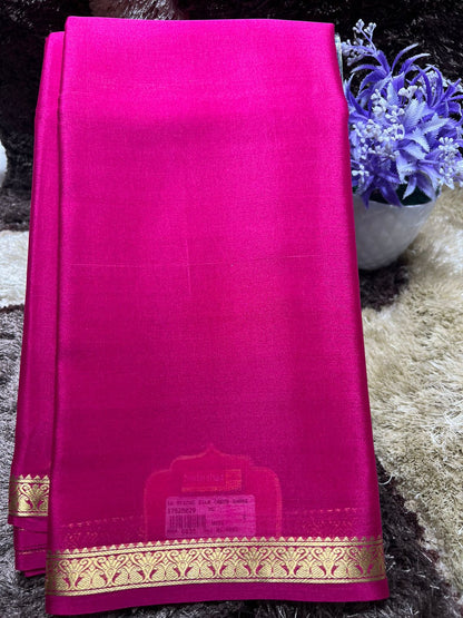 Pure Mysore Silk Saree ( 60 Grams )