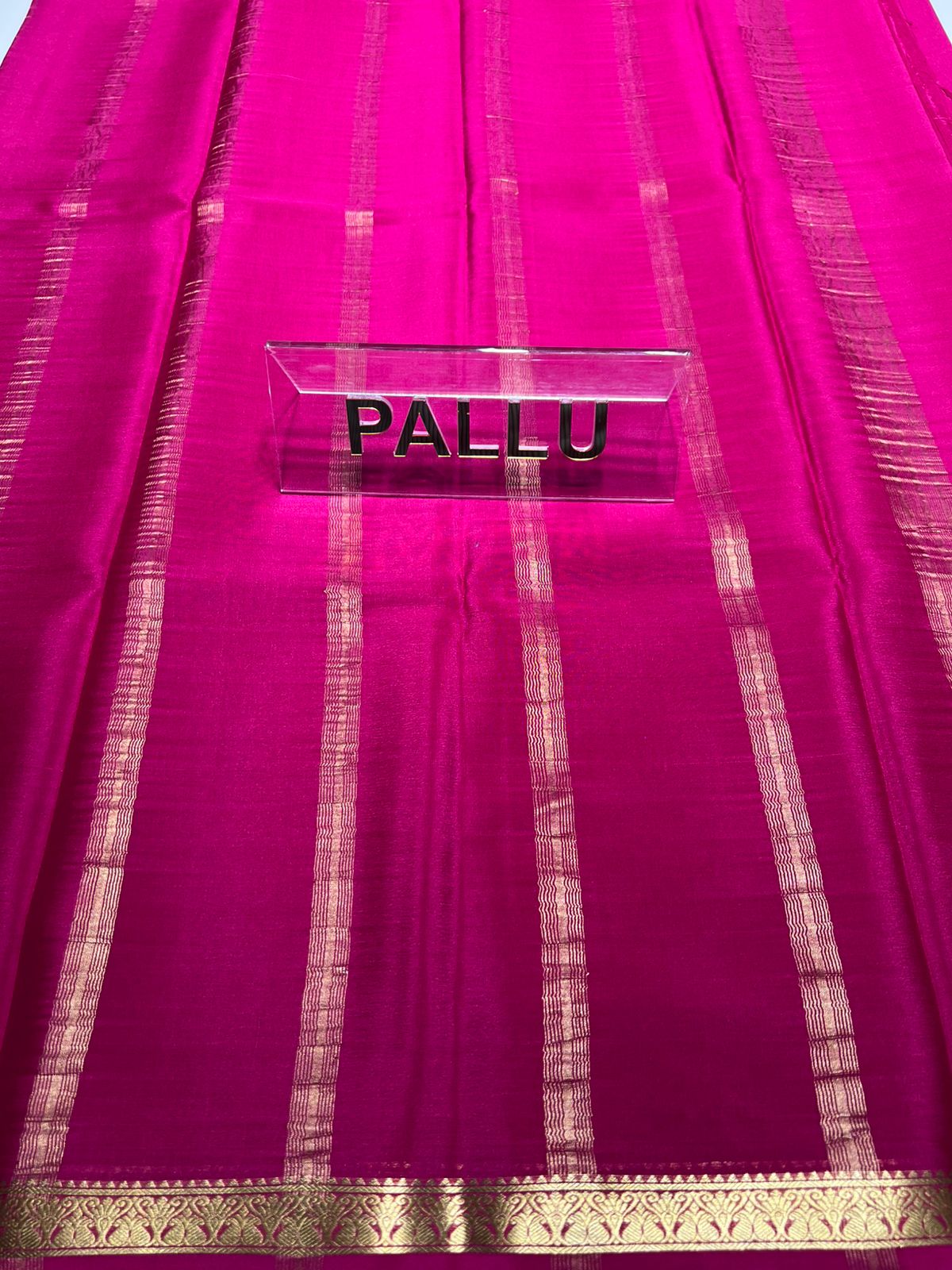 Pure Mysore Silk Saree ( 60 Grams )
