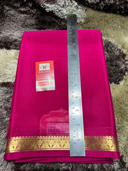 Pure Mysore Silk Saree ( 60 Grams )