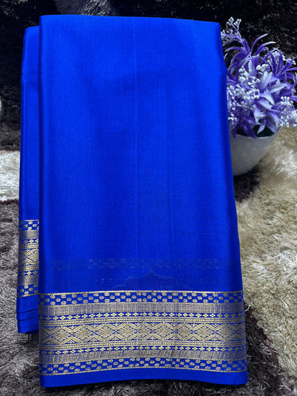 Pure Mysore Silk Saree ( 60 Grams )