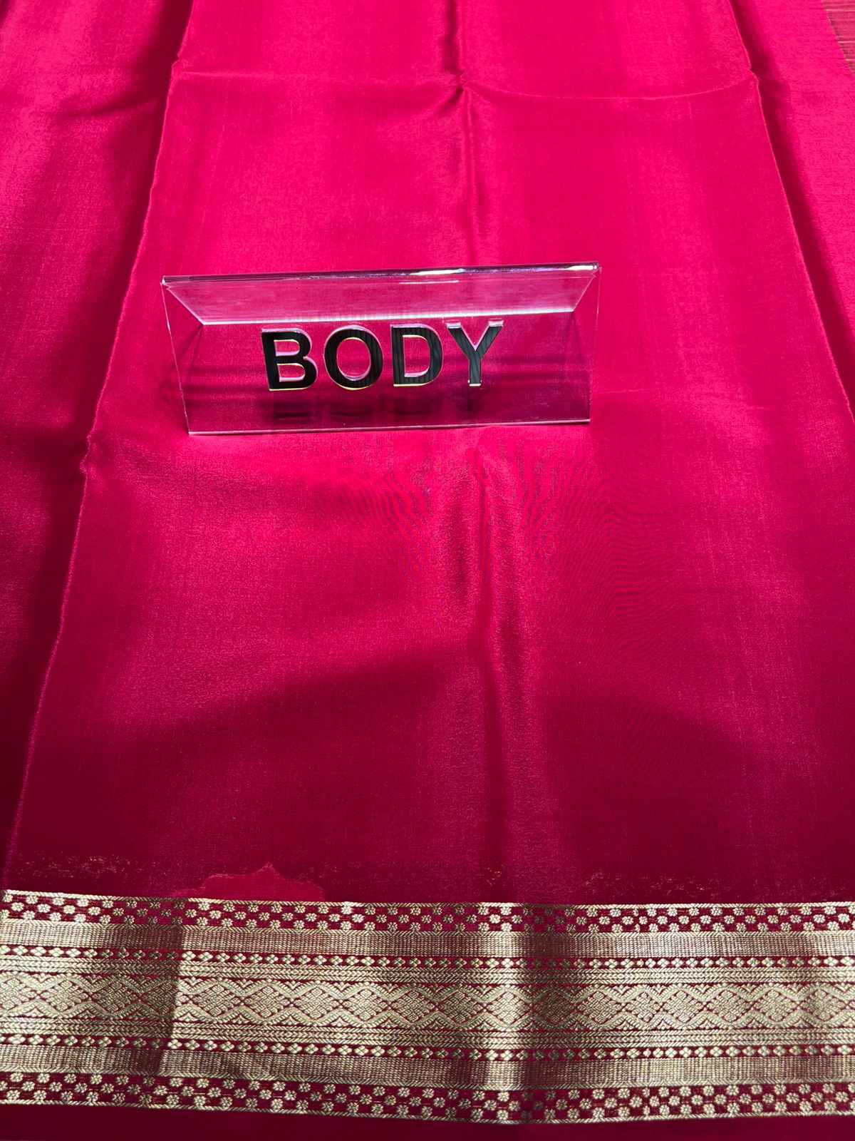 Pure Mysore Silk Saree ( 60 Grams )
