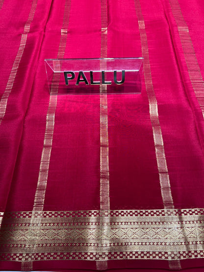 Pure Mysore Silk Saree ( 60 Grams )