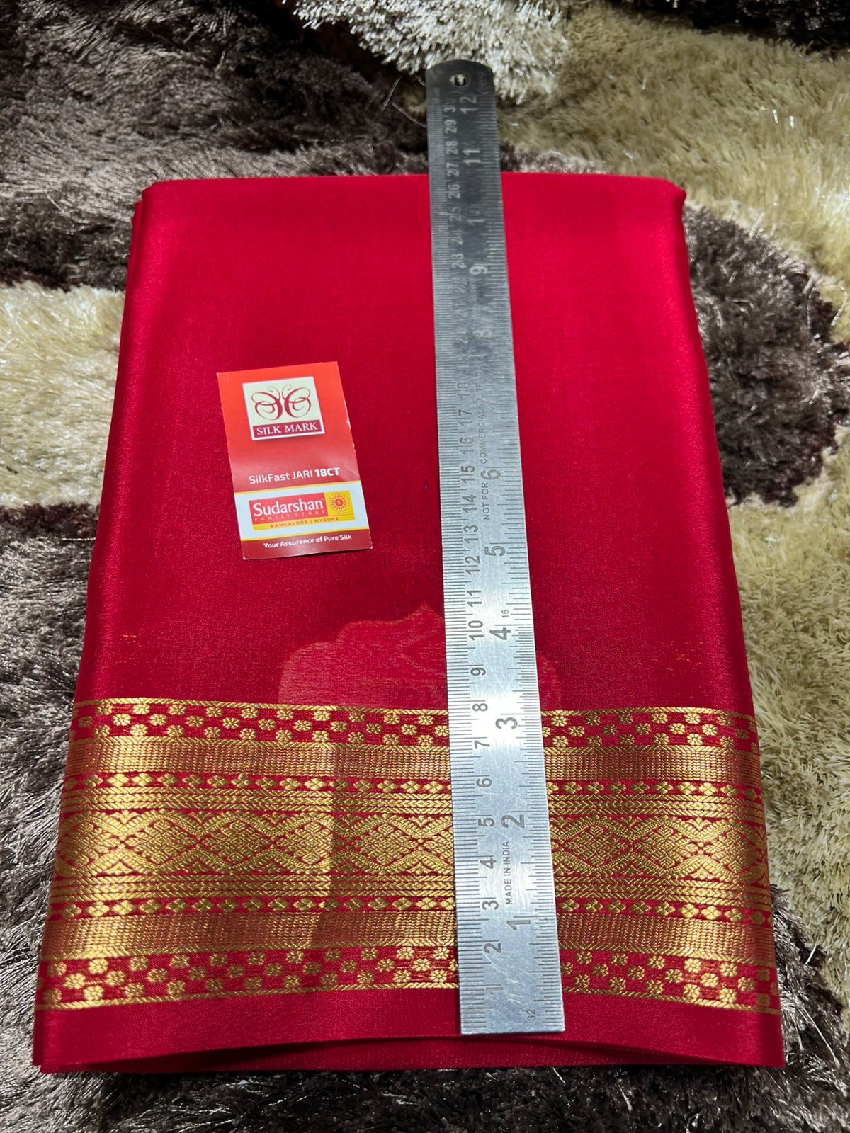 Pure Mysore Silk Saree ( 60 Grams )