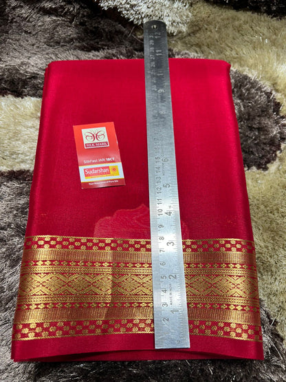 Pure Mysore Silk Saree ( 60 Grams )