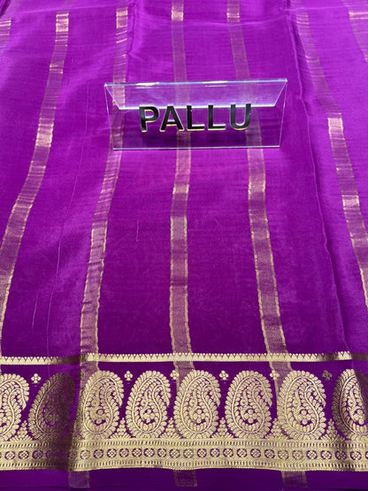 Pure Mysore Silk Saree.