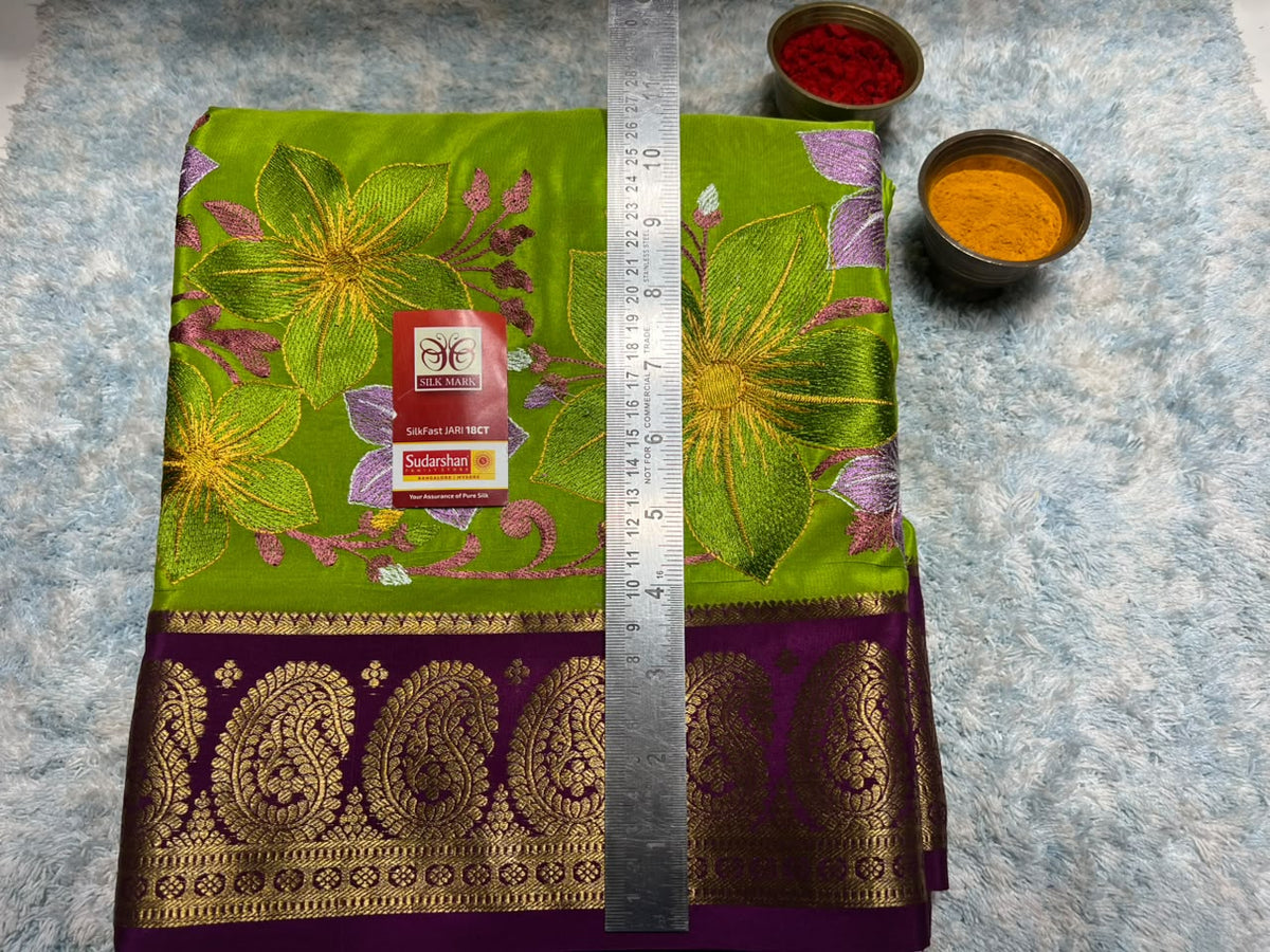 Pure Mysore Silk Saree.