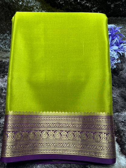 Pure Mysore Silk Saree.