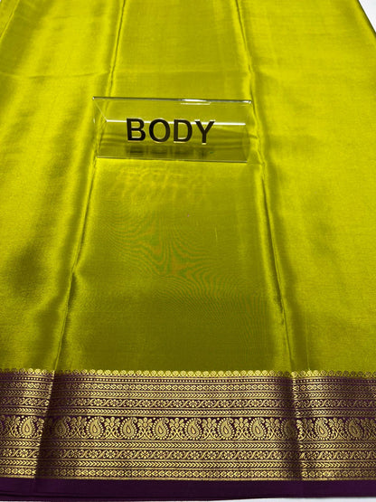 Pure Mysore Silk Saree.