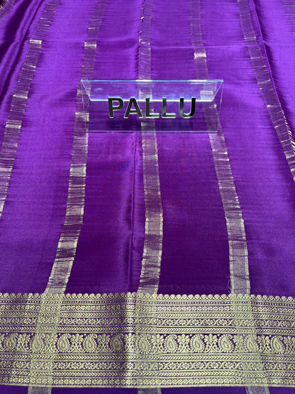 Pure Mysore Silk Saree.