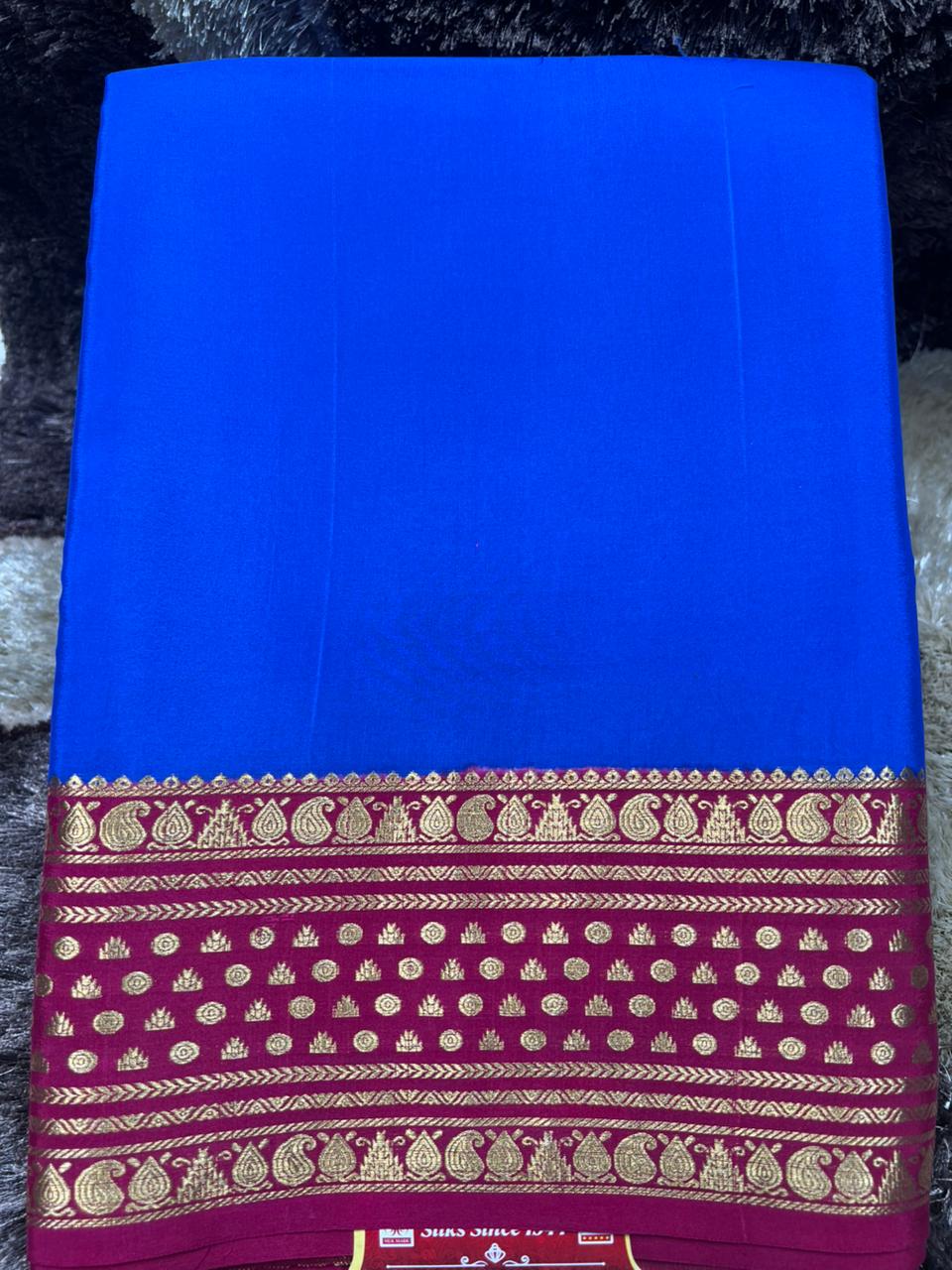 Pure Mysore Silk Saree.