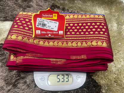 Pure Mysore Silk Saree.