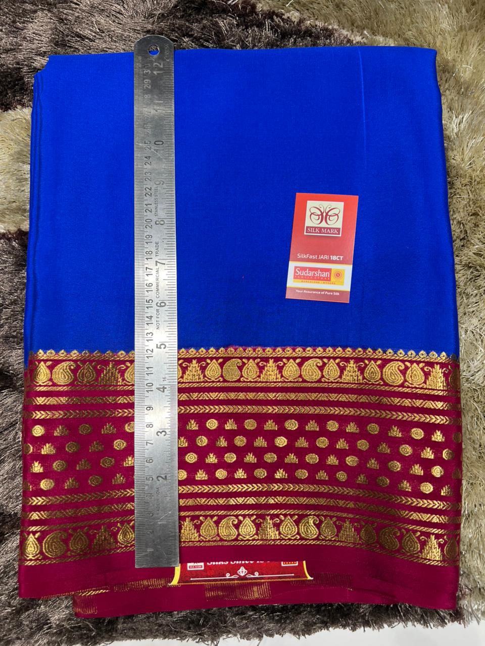 Pure Mysore Silk Saree.