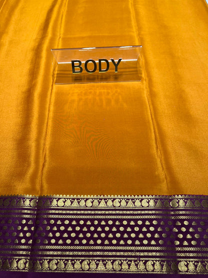 Pure Mysore Silk Saree.