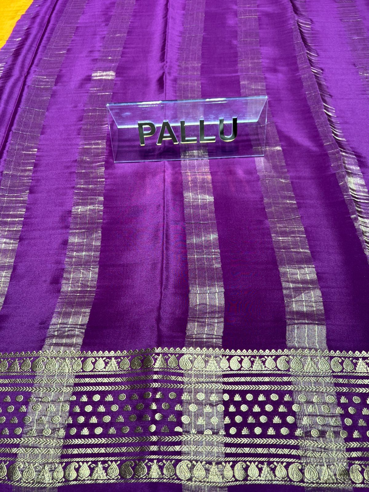 Pure Mysore Silk Saree.
