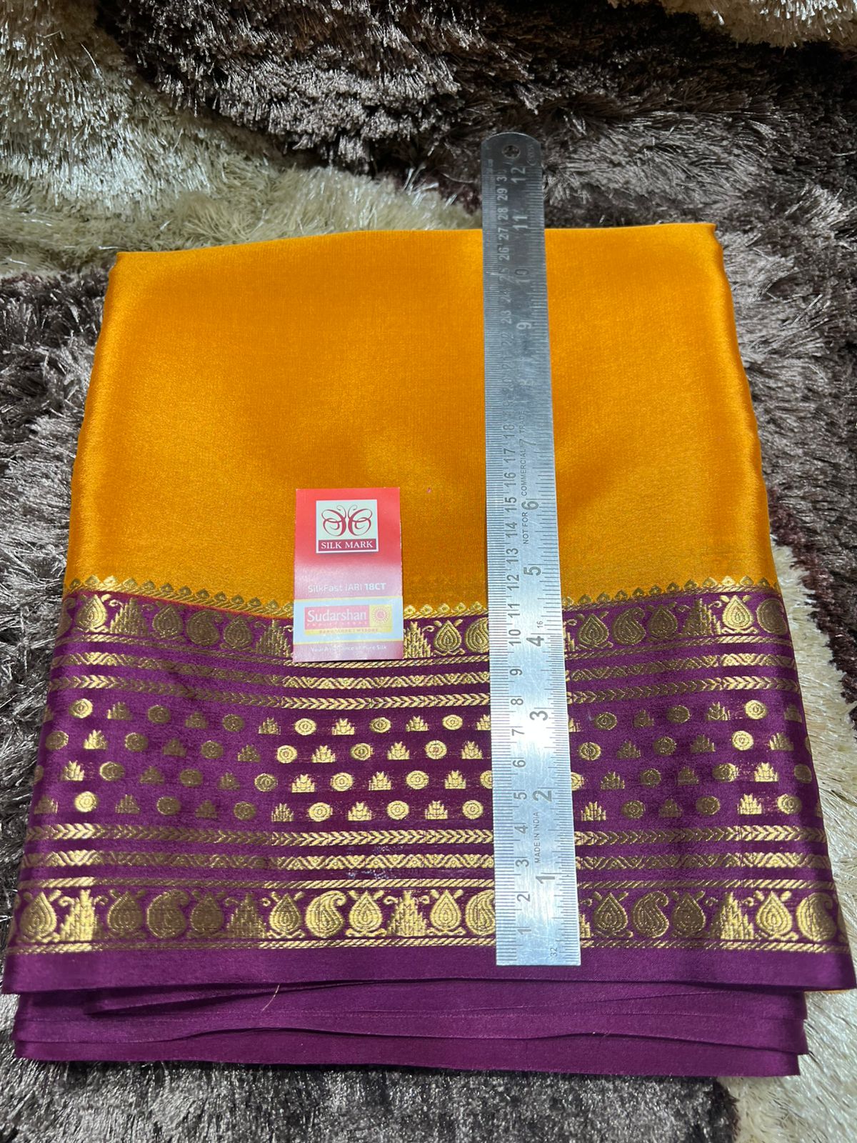 Pure Mysore Silk Saree.