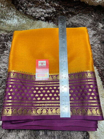 Pure Mysore Silk Saree.
