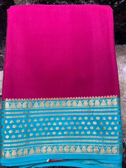 Pure Mysore Silk Saree.