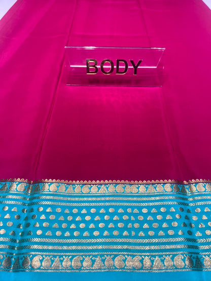 Pure Mysore Silk Saree.