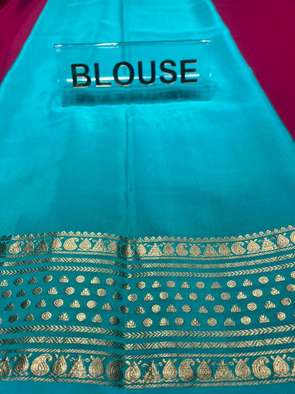Pure Mysore Silk Saree.