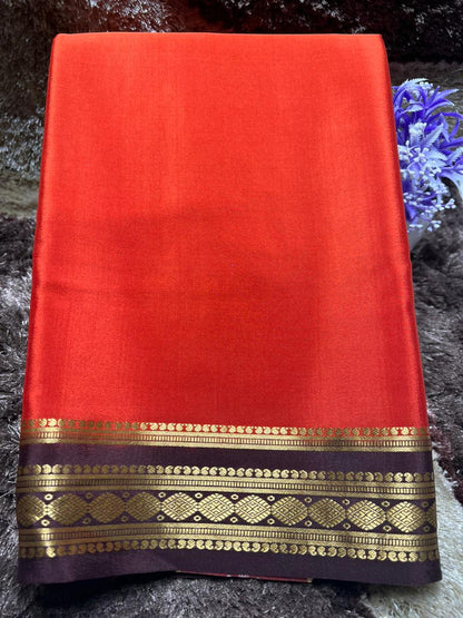 Pure Mysore Silk Saree.