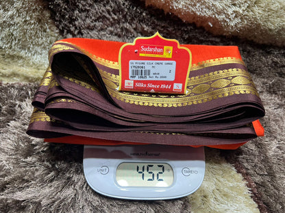 Pure Mysore Silk Saree.