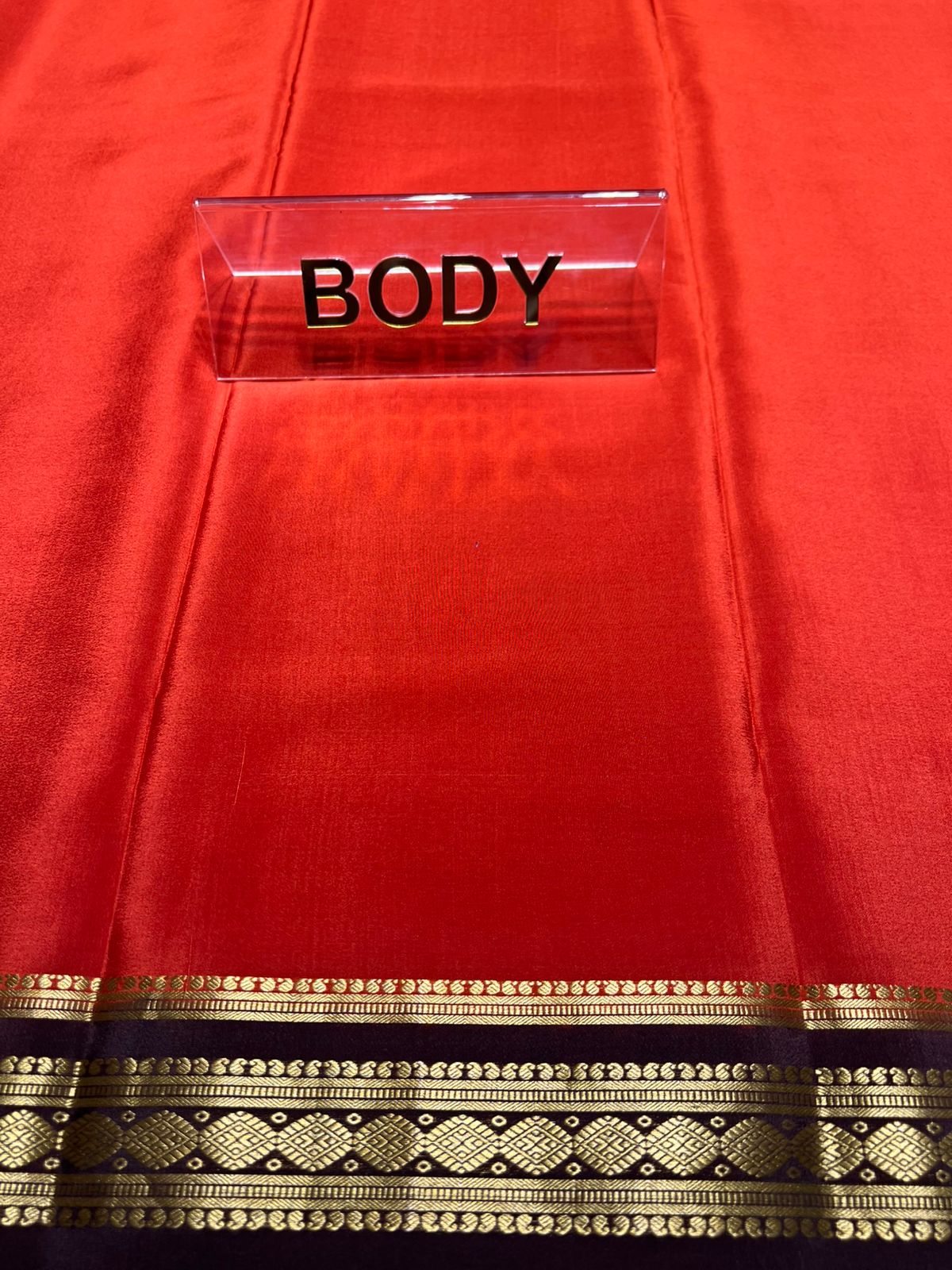 Pure Mysore Silk Saree.