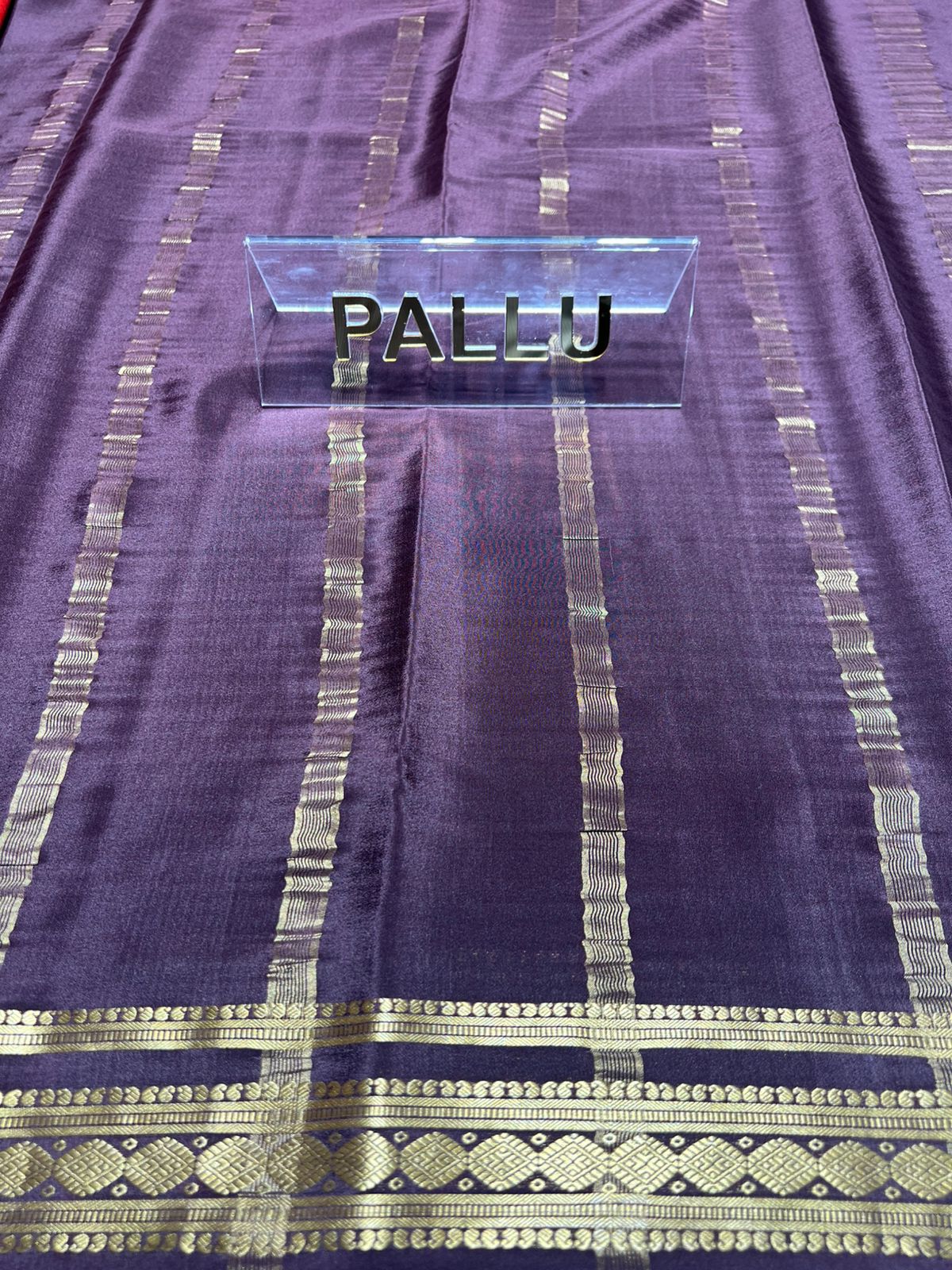 Pure Mysore Silk Saree.