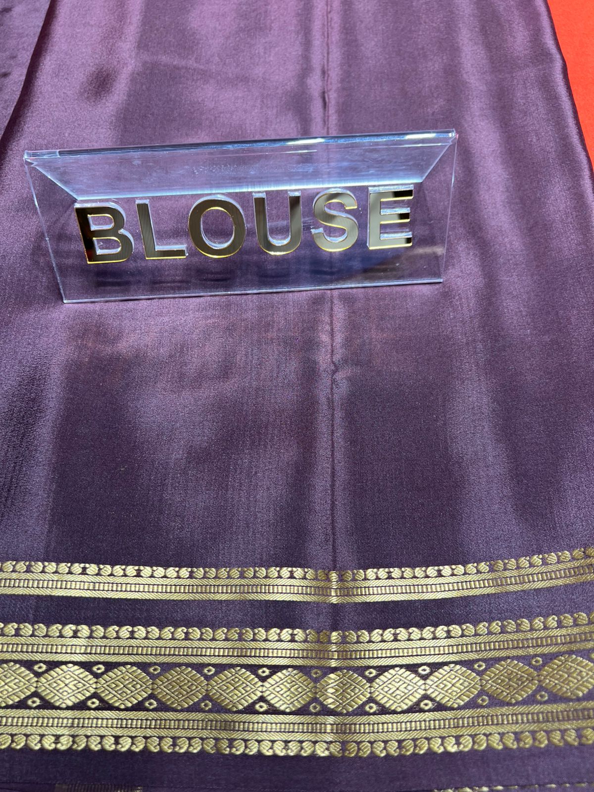 Pure Mysore Silk Saree.