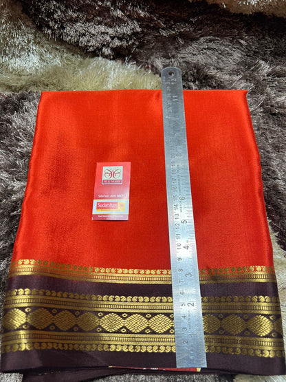 Pure Mysore Silk Saree.