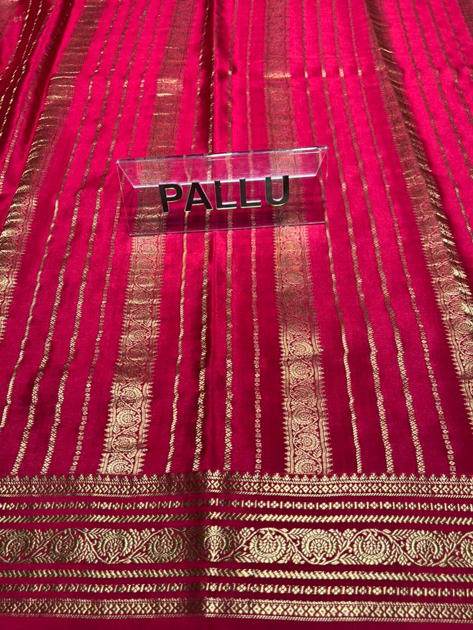 Pure Mysore Silk Saree.