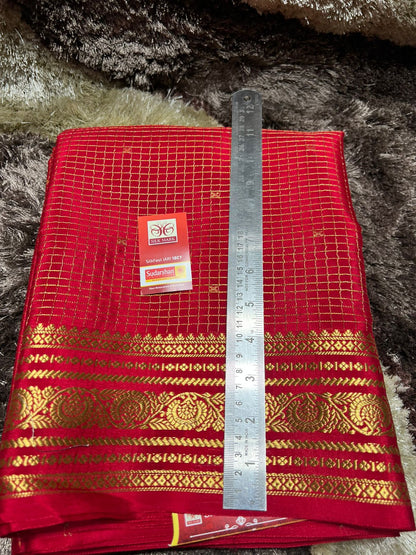 Pure Mysore Silk Saree.