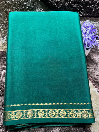 Pure Mysore Silk Saree.